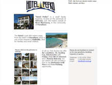 Tablet Screenshot of hotel-peyko.gr